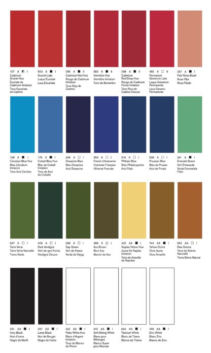 Winsor Winton Oil 37mil Color Chart2